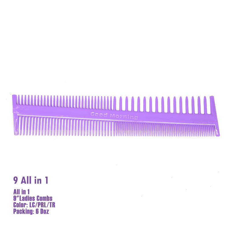 9 All in 1 Ladies comb - Good Morning