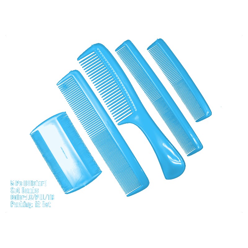 5 Pc Family Pack (Blister) comb - Good Morning