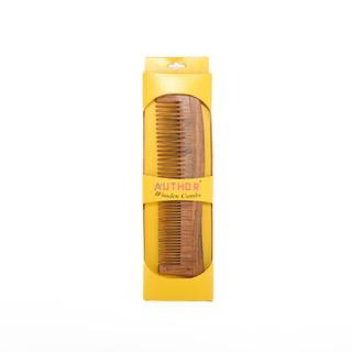 Author Shesham Dual-Tooth Comb (Boxed) wooden comb - AUTHOR