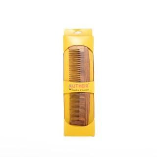 Author Shesham Fine Tooth Comb (Boxed) wooden comb - AUTHOR