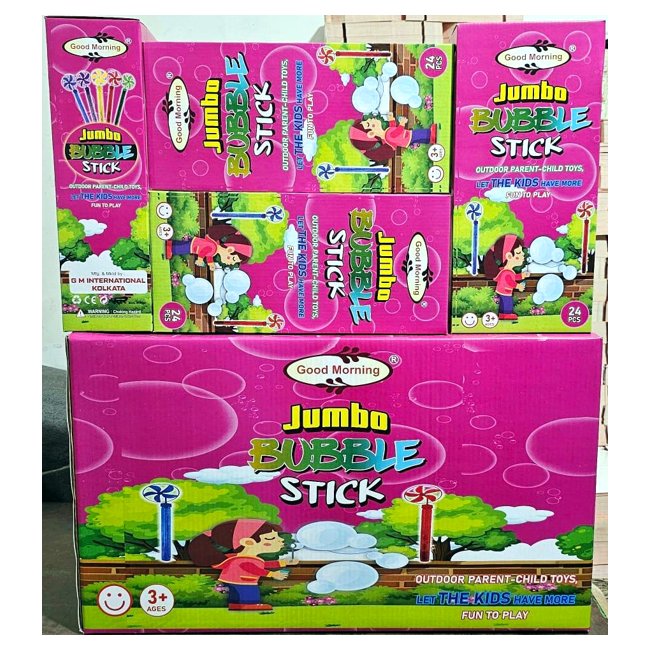 Good Morning Jumbo Bubble Sticks toy - Good Morning